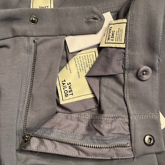 Swet Tailor Men’s The Everyday Chino Short in French Grey Size 32 NWT - Picture 8 of 9